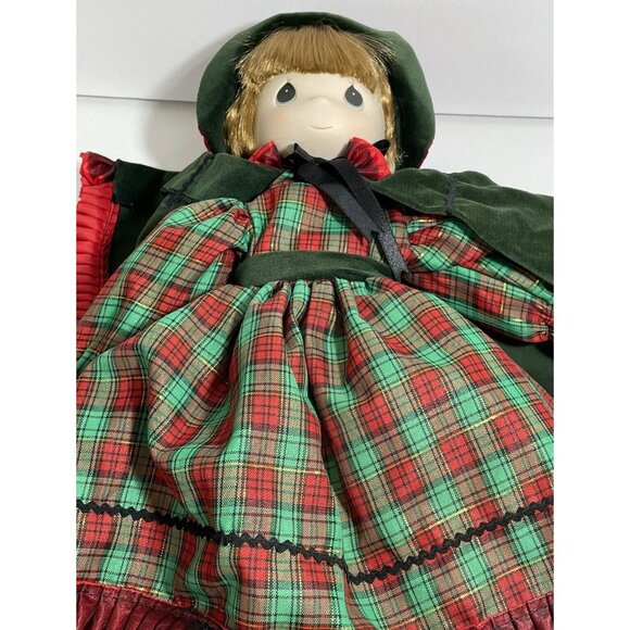 Precious Moments ENESCO Bisque Doll May You Have An Old Fashioned Christmas 91 - Picture 7 of 12